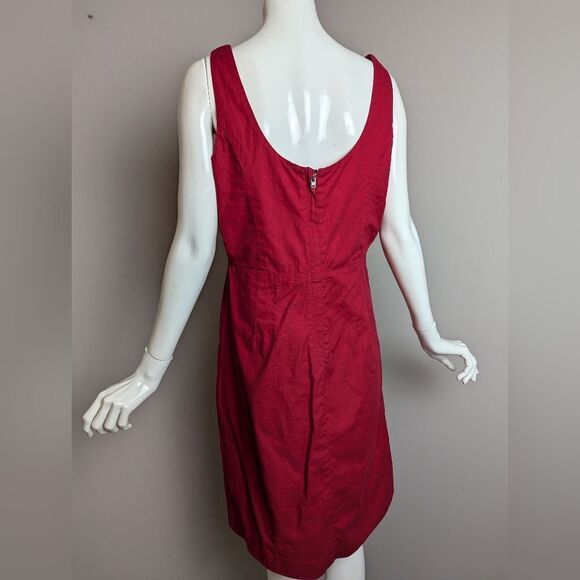 Moulinette Soeurs Red Cascading Bow Dress – Size 8 – Anthropologie - Picture 8 of 10